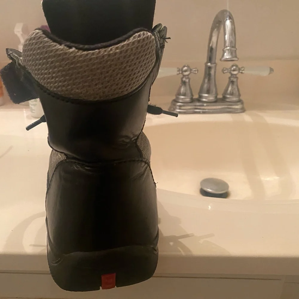 Prada high top sneakers/Boots.Black and Grey Size 11 - Picture 4 of 16